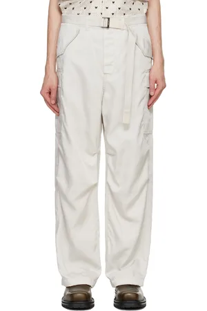 SACAI Gray SPIEWAK Edition Belted Cargo Pants