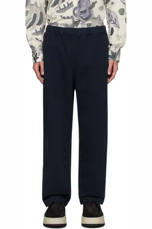 CASEY CASEY Navy Fabi Trousers