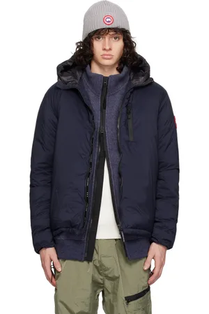 Canada Goose Navy Lodge Down Jacket
