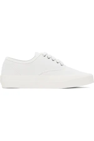 Maison Kitsuné White Olympia Le-Tan Sneakers