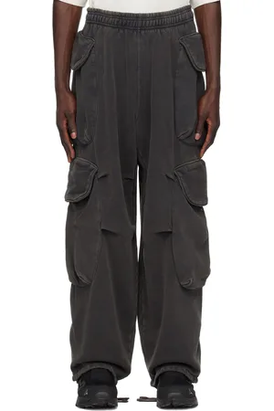 Entire Studios Black Heavy Gocar Cargo Pants