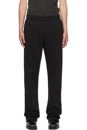 Entire Studios Black Straight-Leg Sweatpants