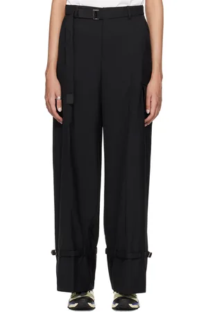 SACAI Black Suiting Trousers