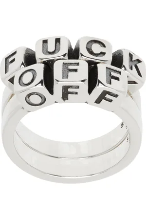 Stolen Girlfriends Club No Apologies Stacker Ring Set