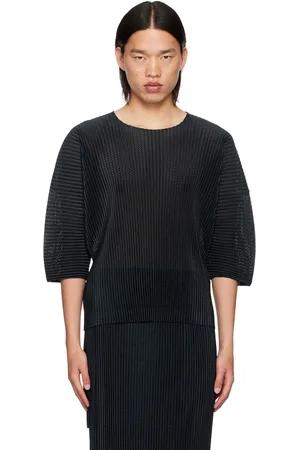 Issey Miyake Black Light Mesh T-Shirt