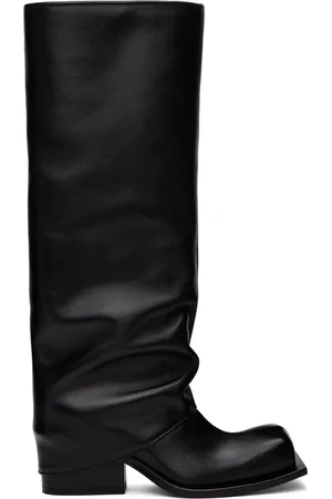 FIDAN NOVRUZOVA Havva Chunky Heel Trouser Boots