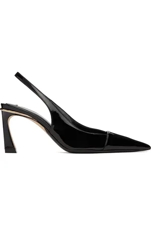 Victoria Beckham Black 75mm Slingback Heels