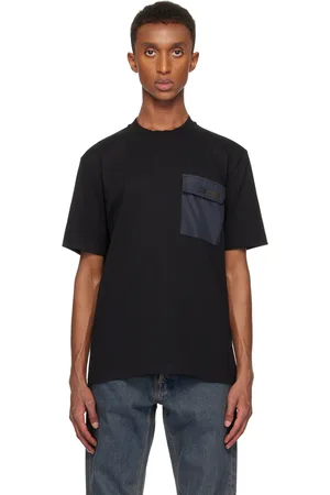 Paul Smith Black PS Tilt Logo Pocket T-shirt