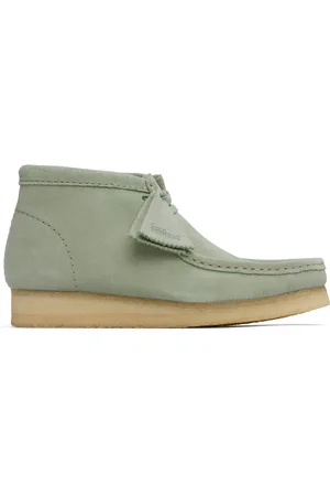 Clarks Gray Wallabee Boots