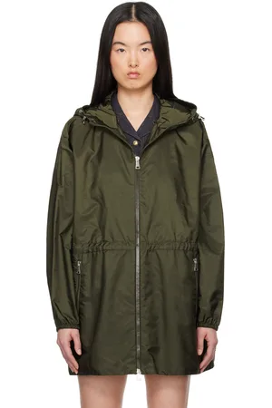 Moncler Green Wete Hooded Jacket