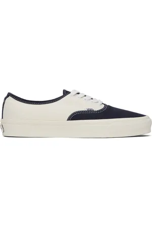Vans Navy & White Premium Authentic 44 Sneakers