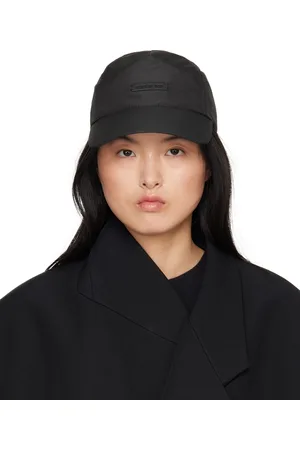 FEAR OF GOD Black Tech Nylon Baseball Cap
