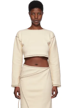 Baserange Off-White Garble Long Sleeve T-Shirt