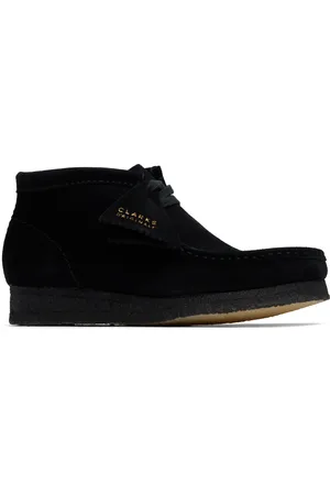 Clarks Black Wallabee Boots