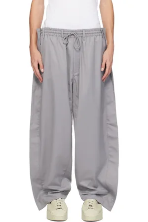 Y-3 Gray Refined Wool Sweatpants