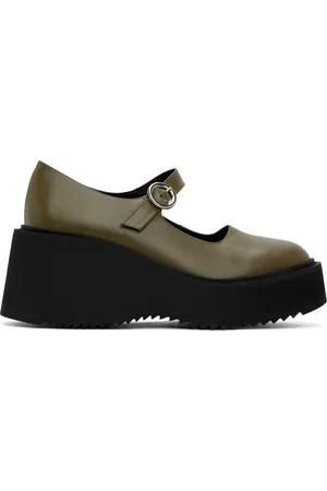Nicole Saldanã Khaki Nina Heels