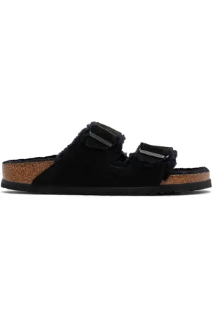 Birkenstock Narrow Arizona Shearling Sandals