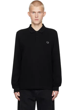 Fred Perry Black Tennis Polo