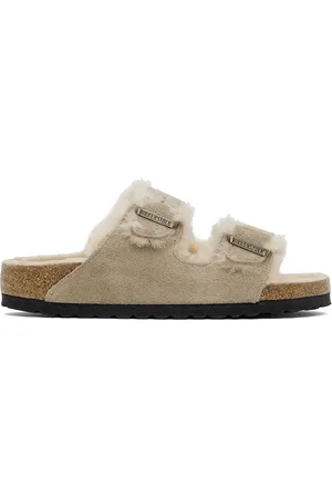 Birkenstock Narrow Arizona Shearling Sandals