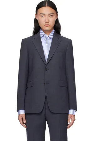 Tiger of Sweden Navy & Gray Justin Blazer