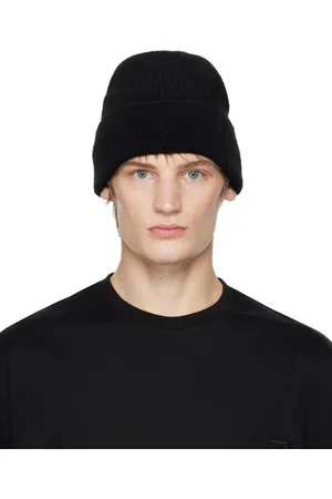 WOOYOUNGMI Black Knit Beanie