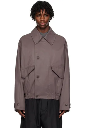 LEMAIRE Purple Boxy Jacket