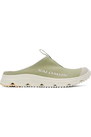 Salomon Green RX Slide 3.0 Suede Slippers