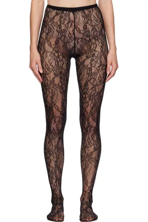 WARDROBE.NYC Lace Tights