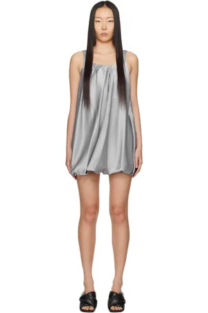 J.W.Anderson Gray Twisted Minidress