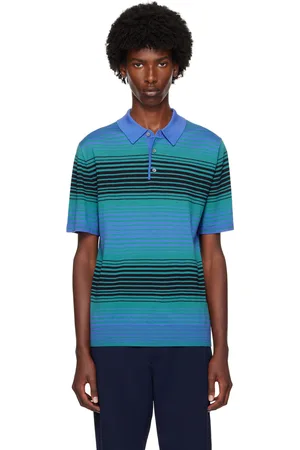 Paul Smith Blue Striped Polo