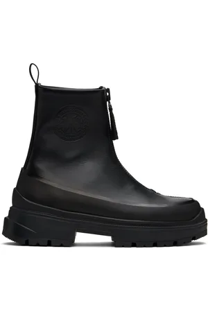 Canada Goose Black Kya Zip-Up Boots