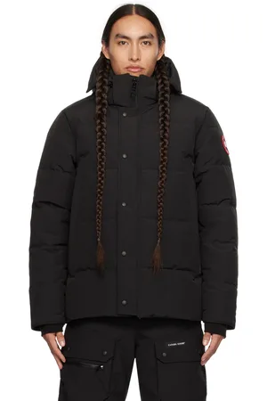 Canada Goose Black Wyndham Down Jacket