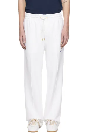 Casablanca Diamond Column Embroidered Sweatpants