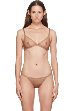 Yasmine Eslami Tan Jeanne Soft Bra