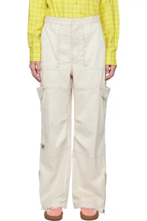 Acne Studios Beige Super Baggy Trousers