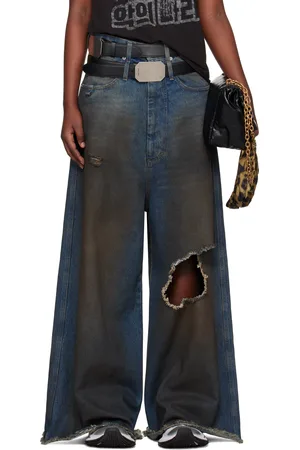 LU’U DAN Blue Dumpster Denim Jeans