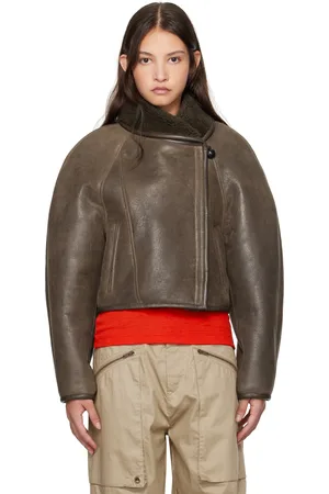Isabel Marant Brown Aris Shearling Jacket