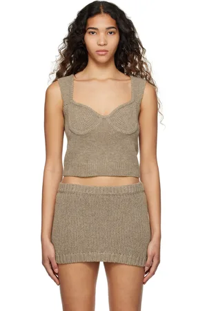 THE GARMENT Brown Canada Tank Top