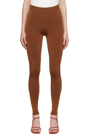Frame Brown Shiny Leggings