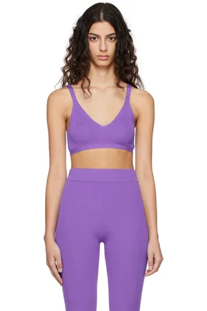 REMAIN Birger Christensen Purple Dense Bralette