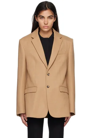 WARDROBE.NYC Tan Oversized Blazer