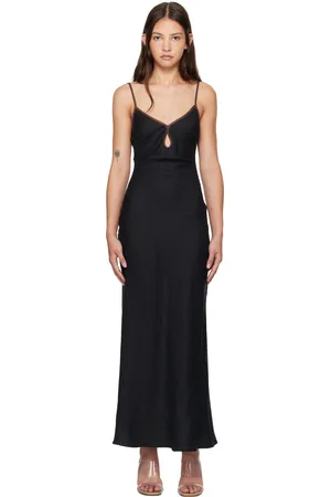 Bec & Bridge Black Ottilie Keyhole Maxi Dress