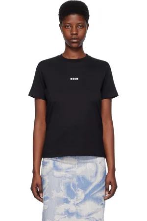 Msgm Black Micro T-Shirt