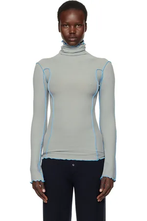 Baserange Blue Omato Turtleneck