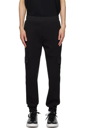 HUGO BOSS Black Drawstring Lounge Pants