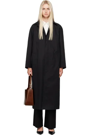 A.P.C. Black Gaia Trench Coat