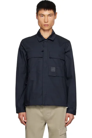 C.P. Company Navy Flap Pocket Shirt