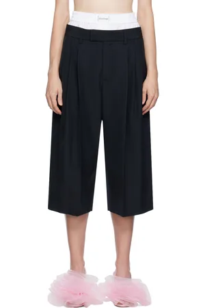 Alexander Wang Black Layered Trousers