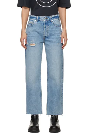 ANINE BING Blue Gavin Jeans