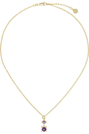 Stolen Girlfriends Club Gold Punk Rose Necklace